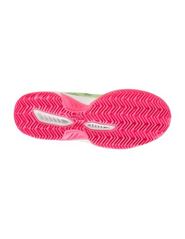 MIZUNO -Mizuno Break Shot 4 Padel Shoes Green Pink Women