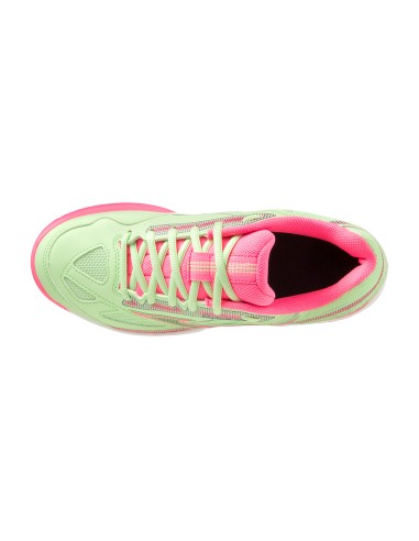 MIZUNO -Mizuno Break Shot 4 Padel Shoes Green Pink Women