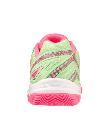 MIZUNO -Mizuno Break Shot 4 Padel Shoes Green Pink Women