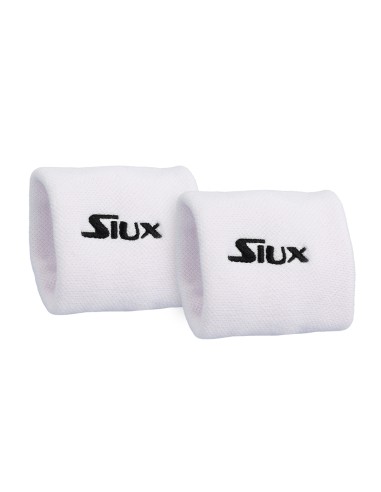 Siux -Pack of 2 White Siux Club Wristbands