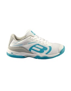 Sapatos femininos Bullpadel Beker 23I branco azul