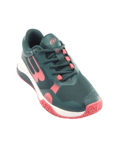 Bullpadel -Zapatillas Bullpadel Elite 23I Verde Mujer