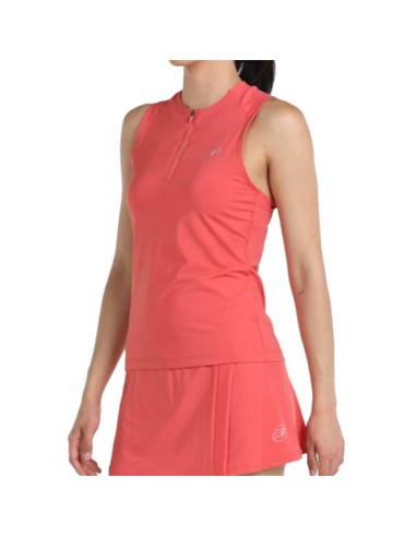Bullpadel -Camiseta Bullpadel Ensay Coral Mujer