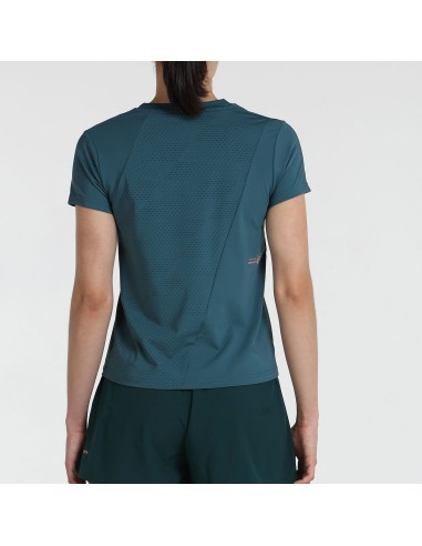 Bullpadel -Camiseta Bullpadel Evito Verde Bosque Mujer