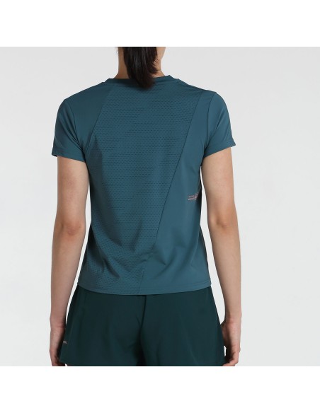 Bullpadel -Camiseta Bullpadel Evito Verde Bosque Mujer