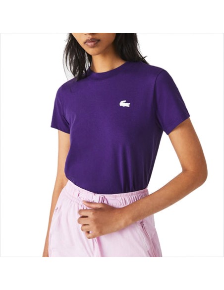 Lacoste -Camiseta Lacoste Tf9246 001 Mujer White