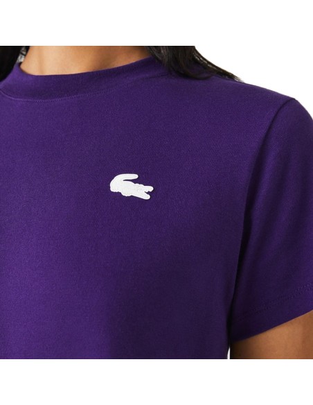 Lacoste -Lacoste Tf9246 001 Women's T-shirt White Lacoste -Lacoste Tf9246 001 Women's T-shirt White