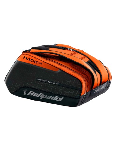 Bullpadel -Bullpadel Hack Orange Black Racquet Bag