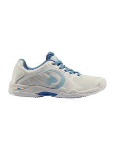 Bullpadel -Sapatos femininos Bullpadel Beker 24v branco/azul