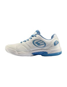 Bullpadel -Sapatos femininos Bullpadel Beker 24v branco/azul 2