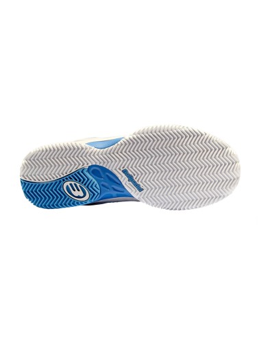 Bullpadel -Sapatos femininos Bullpadel Beker 24v branco/azul
