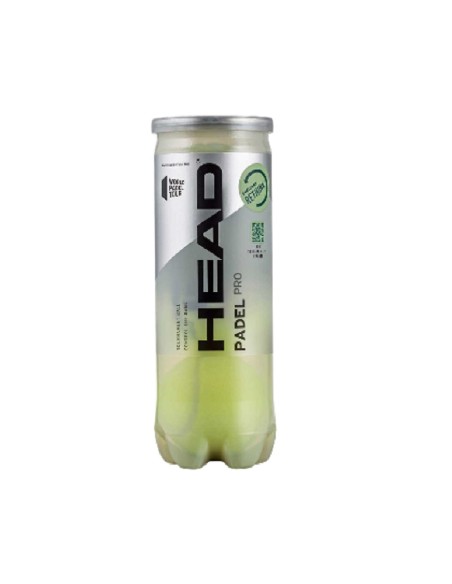 Head -Bote 3 pelotas Head Padel Pro Head -Bote 3 pelotas Head Padel Pro