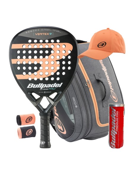 Bullpadel -Pack Pala Bullpadel Vertex2 Ltd W