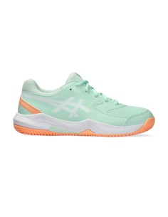 Asics -Zapatillas Asics Gel-Dedicate 8 Padel GS Verde Junior