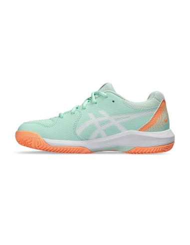 Asics -Asics Gel-Dedicate 8 Padel GS Green Junior Shoes