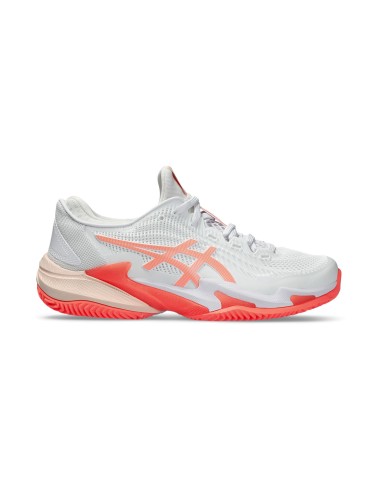 Asics -Tênis Asics Court FF 3 Clay Branco Feminino