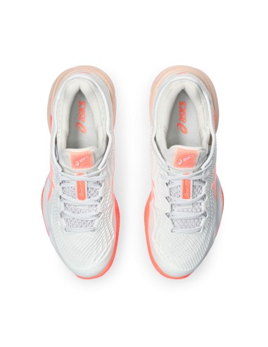 Asics -Tênis Asics Court FF 3 Clay Branco Feminino