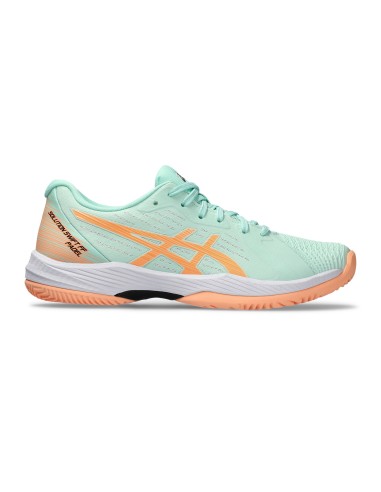 Asics -Sapatilhas Asics Sapatilhas Solution Swift Padel Verde Laranja para mulher