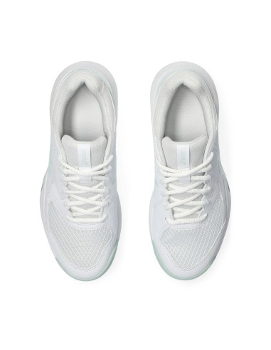 Asics -Zapatillas Asics Gel-Dedicate 8 Clay Blanco Verde Mujer