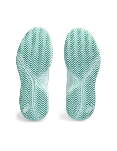 Asics -Zapatillas Asics Gel-Dedicate 8 Clay Blanco Verde Mujer