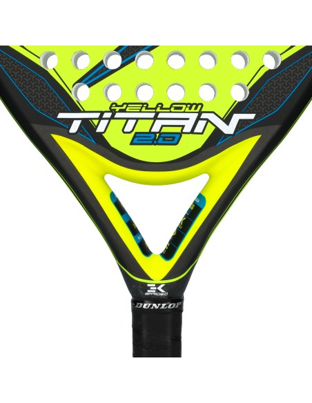 Dunlop -Pala Dunlop Titan 2.0 623762 Amarilla Azul