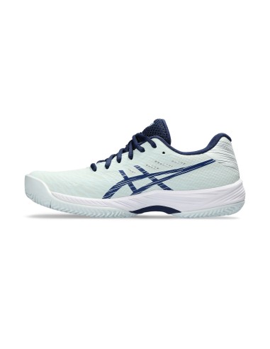 Asics -Zapatillas Asics Gel-Game 9 Clay/OC Verde Azul Mujer