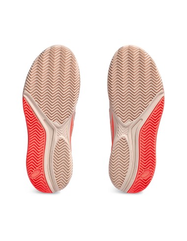 Asics -Zapatillas Asics Gel-Resolution 9 Clay Naranja Mujer