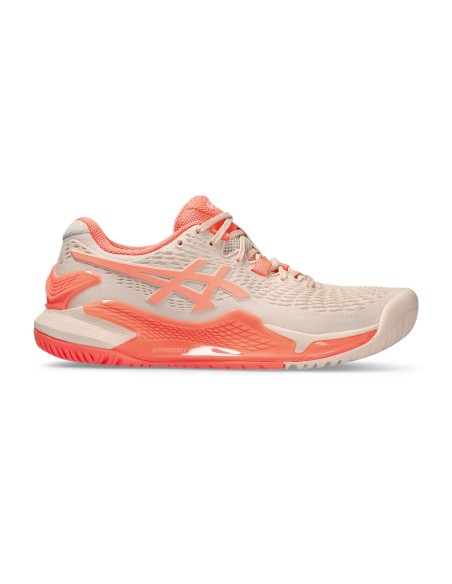 Asics -Asics Gel-Resolution 9 Orange Women's Running Shoes