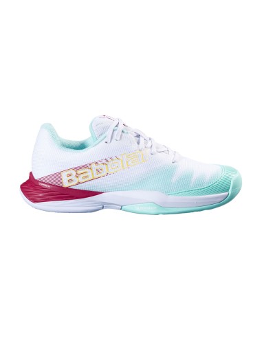 Babolat -Babolat Jet Premura 2 White Junior Sneakers