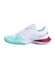 Babolat -Babolat Jet Premura 2 White Junior Sneakers 2