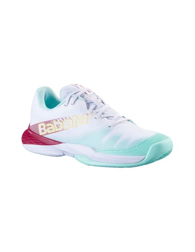 Babolat -Babolat Jet Premura 2 White Junior Sneakers