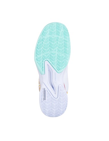 Babolat -Babolat Jet Premura 2 White Junior Sneakers