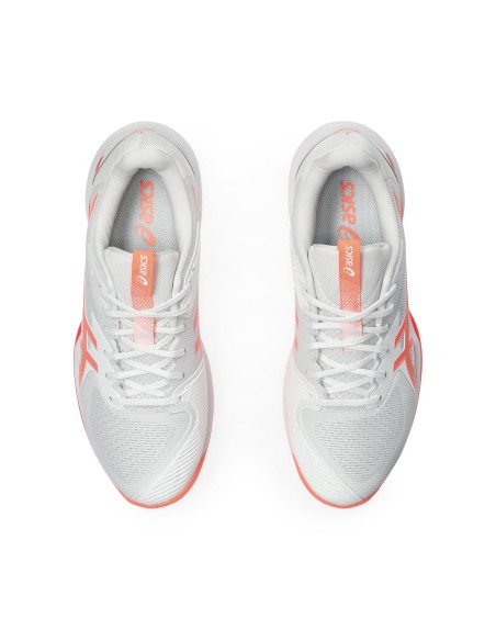 Asics -Asics Solution Speed FF 3 Clay White Pink Women's Running Shoes