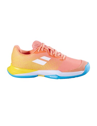 Babolat -Sapato Babolat Jet Match 3 Clay Orange Girl