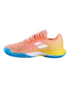 Babolat -Zapatilla Babolat Jet Match 3 Clay Naranja Niña 2