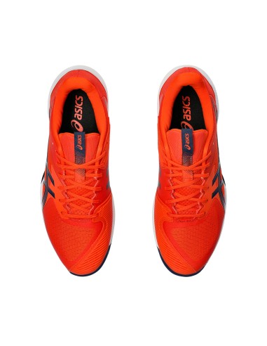 Asics -Asics Tênis Solution Speed FF 3 Clay Laranja