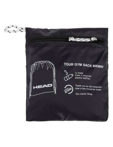 Head -Bolsa Head Tour Gym Sack Negro