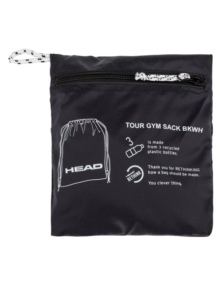 Head -Bolsa Head Tour Gym Sack Negro