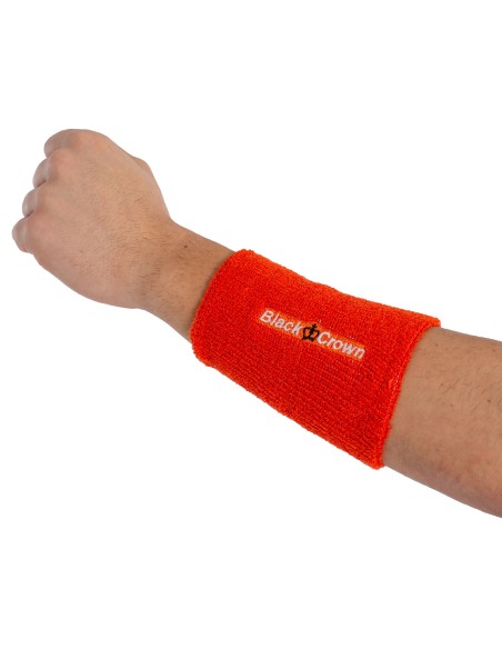 Black Crown -Black Crown Long Red Wristband Black Crown -Black Crown Long Red Wristband