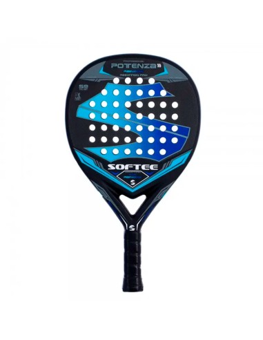 SOFTEE -Softee Potenza Rainbow Blue Racquet A000326
