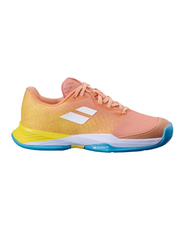 Babolat -Babolat Jet Match 3 Orange Girl's Shoe