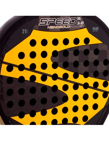 SOFTEE -Softee Speed Gold Power 3.0 Nano Mesh Racquet 11806
