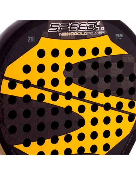 SOFTEE -Softee Speed Gold Power 3.0 Nano Mesh Racquet 11806