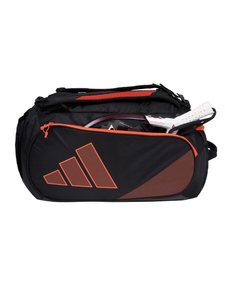 Adidas -Paletero Adidas Racketbag Protour 3.3 Black/Orange