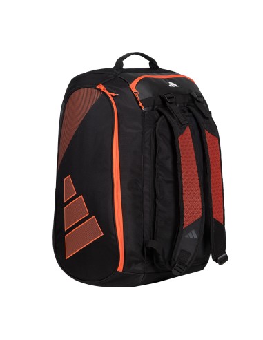 Adidas -Adidas Racketbag Protour 3.3 Bolsa para raquete de padel preta/laranja Adbg1pa3u0023