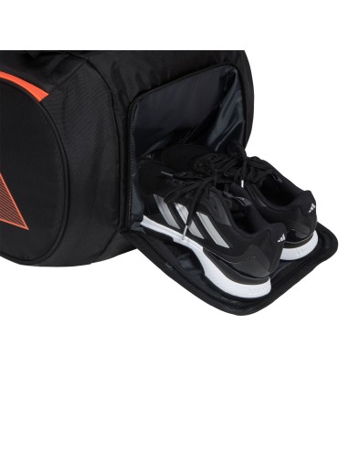 Adidas -Adidas Racketbag Protour 3.3 Bolsa para raquete de padel preta/laranja Adbg1pa3u0023