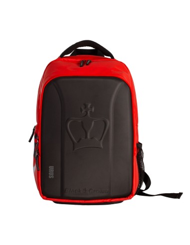 Black Crown -Mochila Black Crown Urus A000400 Preto/Vermelho