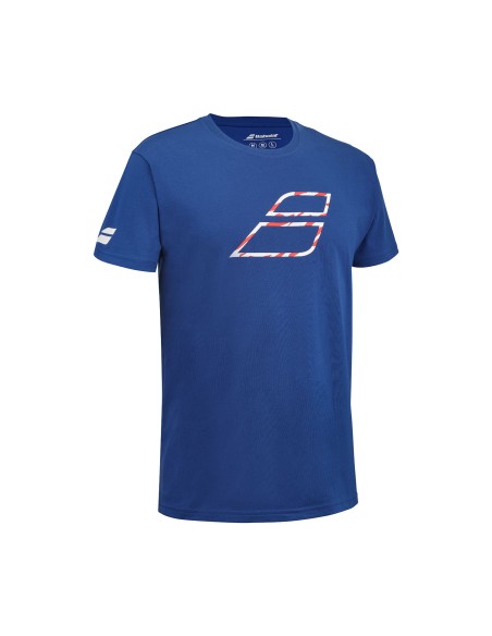 Babolat -Camiseta Babolat Exercício Grande Bandeira Babolat -Camiseta Babolat Exercício Grande Bandeira
