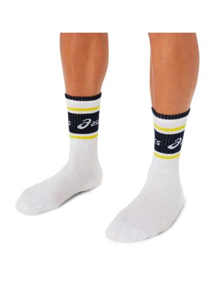 Asics -Pacote de 3 meias Asics Graphic Crew Asics -Pacote de 3 meias Asics Graphic Crew