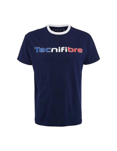 VAIRO -Camiseta Tecnifibre Cotton Tee 22teetri Azul Marinho